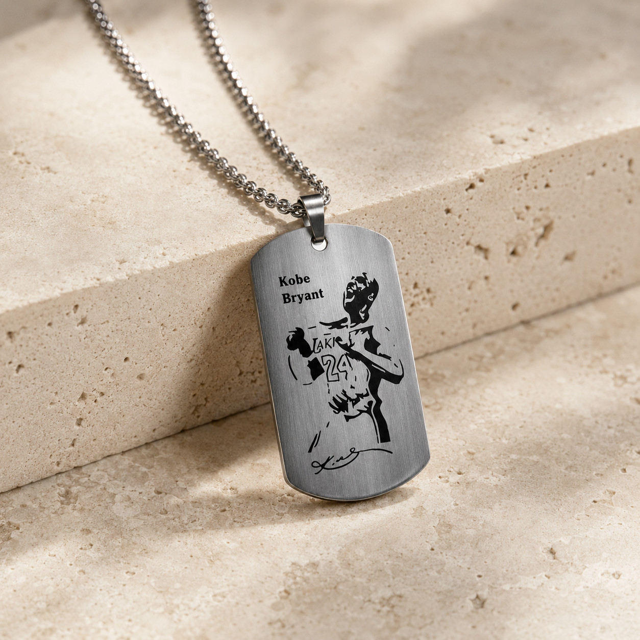 Men’s Necklace | sports Tag Necklace