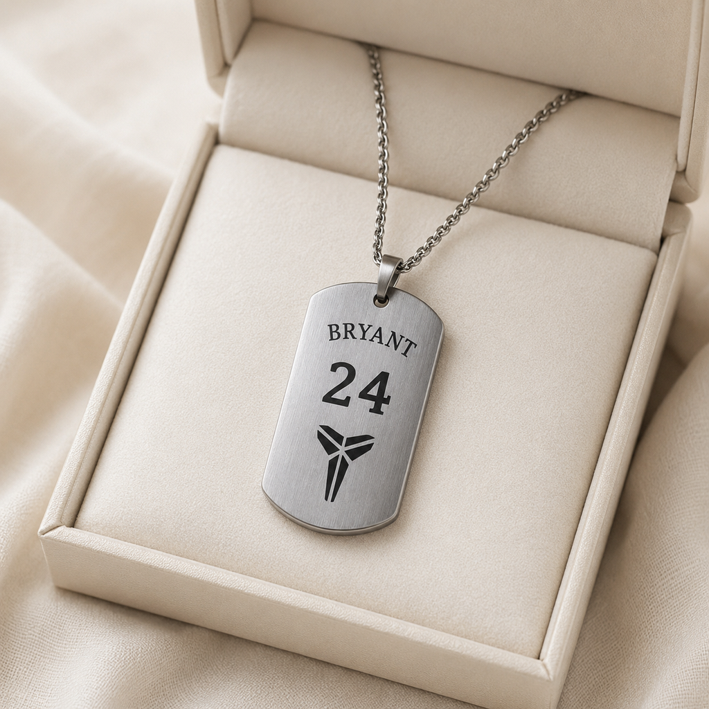 Men’s Necklace | sports Tag Necklace