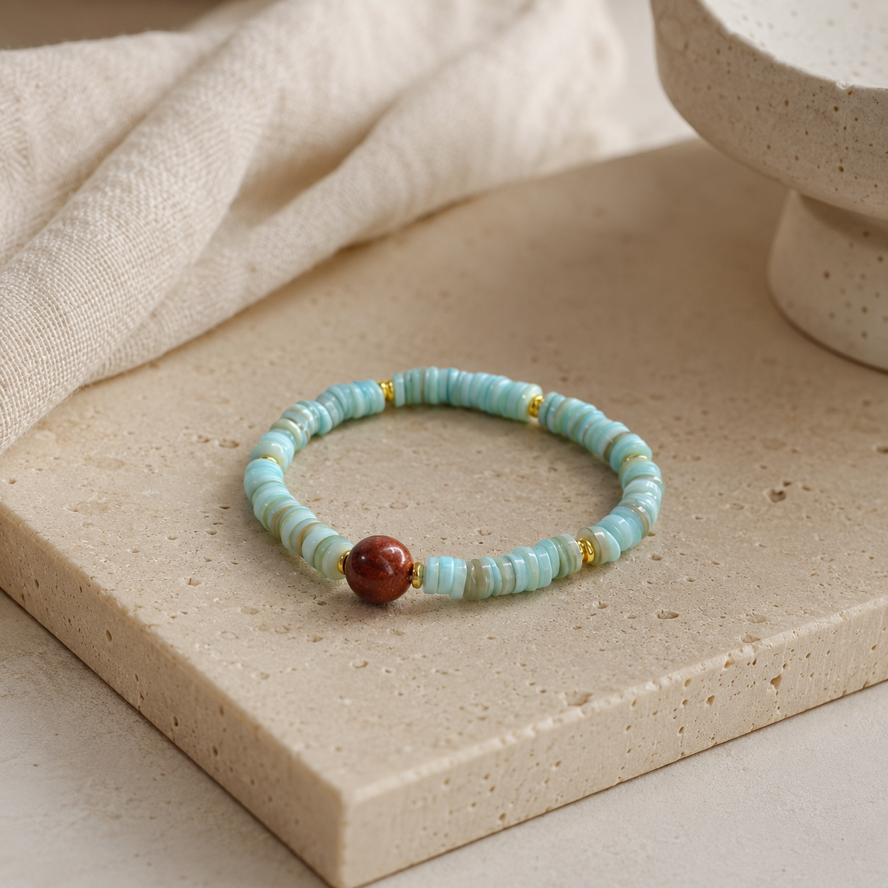 Bracelet | Shell Bead Bracelet