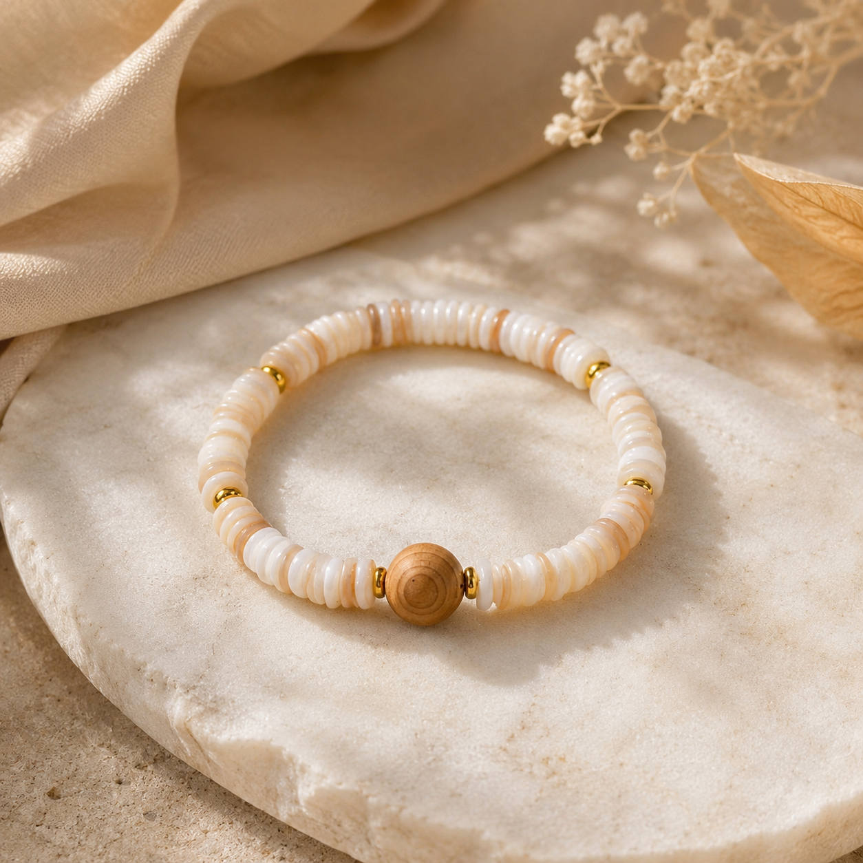 Bracelet | Shell Bead Bracelet