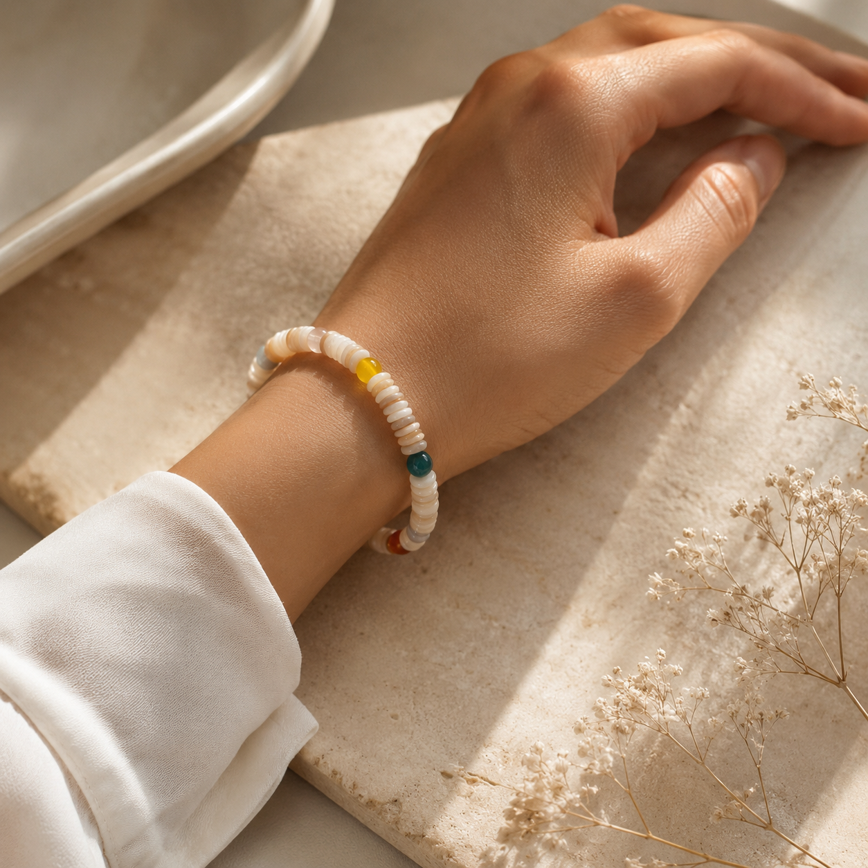 Bracelet | Shell Bead Bracelet